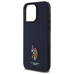 Carcasa US Polo Embroidered DH Color compatibila cu iPhone 15 Pro Max, Navy Blue 7 - lerato.ro