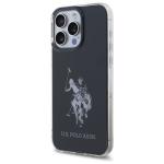 Carcasa US Polo Shiny Big Logo compatibila cu iPhone 15 Pro Max, Negru 3 - lerato.ro