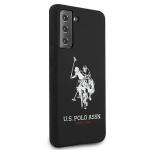 Carcasa US Polo Silicone Logo compatibila cu Samsung Galaxy S21, Negru 5 - lerato.ro