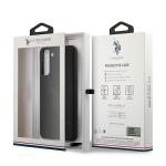 Carcasa US Polo Silicone On Tone compatibila cu Samsung Galaxy S21, Negru 9 - lerato.ro
