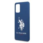 Carcasa US Polo Silicone Collection compatibila cu Samsung Galaxy S20 Plus, Navy Blue 4 - lerato.ro