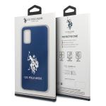 Carcasa US Polo Silicone Collection compatibila cu Samsung Galaxy S20 Plus, Navy Blue 9 - lerato.ro