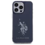 Carcasa US Polo Shiny Big Logo compatibila cu iPhone 15 Pro Max, Navy Blue 2 - lerato.ro