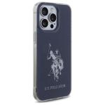 Carcasa US Polo Shiny Big Logo compatibila cu iPhone 15 Pro Max, Navy Blue 5 - lerato.ro