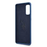 Carcasa US Polo Silicone Collection compatibila cu Samsung Galaxy S20, Navy Blue 5 - lerato.ro