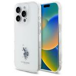 Carcasa US Polo IML Printed Double Horse Logo compatibila cu iPhone 15 Pro Max, Transparent 4 - lerato.ro