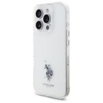 Carcasa US Polo IML Printed Double Horse Logo compatibila cu iPhone 15 Pro Max, Transparent 3 - lerato.ro