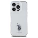 Carcasa US Polo IML Printed Double Horse Logo compatibila cu iPhone 15 Pro Max, Transparent 2 - lerato.ro