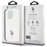 Carcasa US Polo IML Printed Double Horse Logo compatibila cu iPhone 15 Pro Max, Transparent 8 - lerato.ro