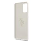 Carcasa US Polo Silicone Collection compatibila cu Samsung Galaxy S20 Plus, Alb 5 - lerato.ro