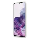 Carcasa US Polo Silicone Collection compatibila cu Samsung Galaxy S20 Plus, Alb 8 - lerato.ro