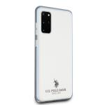 Carcasa US Polo Shiny compatibila cu Samsung Galaxy S20 Plus, Alb 4 - lerato.ro
