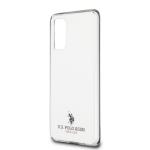 Carcasa US Polo Shiny compatibila cu Samsung Galaxy S20 Plus, Alb 6 - lerato.ro