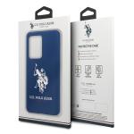 Carcasa US Polo Silicone Collection compatibila cu Samsung Galaxy S20 Ultra, Navy Blue 9 - lerato.ro