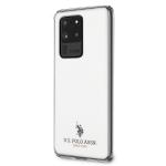 Carcasa US Polo Shiny compatibila cu Samsung Galaxy S20 Ultra, Alb 2 - lerato.ro