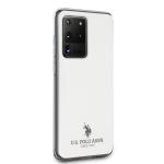 Carcasa US Polo Shiny compatibila cu Samsung Galaxy S20 Ultra, Alb 4 - lerato.ro