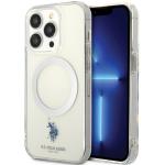 Carcasa US Polo MagSafe Collection compatibila cu iPhone 15 Pro Max, Transparent 4 - lerato.ro