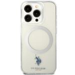 Carcasa US Polo MagSafe Collection compatibila cu iPhone 15 Pro Max, Transparent 2 - lerato.ro
