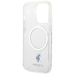 Carcasa US Polo MagSafe Collection compatibila cu iPhone 15 Pro Max, Transparent 8 - lerato.ro