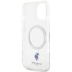 Carcasa US Polo MagSafe Collection compatibila cu iPhone 15 / 14 / 13, Transparent 8 - lerato.ro