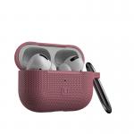 Carcasa antimicrobiana UAG U Silicone compatibila cu Apple AirPods Pro Dusty Rose 4 - lerato.ro