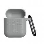 Carcasa antimicrobiana UAG U Silicone Apple AirPods Grey