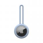 Carcasa de protectie UAG U Dot Loop compatibila cu Apple AirTag, Antimicrobiana, Blue 2 - lerato.ro