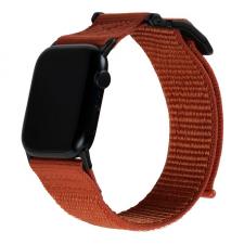 Curea material textil UAG Active Strap compatibila cu Apple Watch 4/5/6/7/8/SE/Ultra 42/44/45/49mm Orange