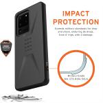 Carcasa UAG Civilian compatibila cu Samsung Galaxy S20 Ultra Black 4 - lerato.ro