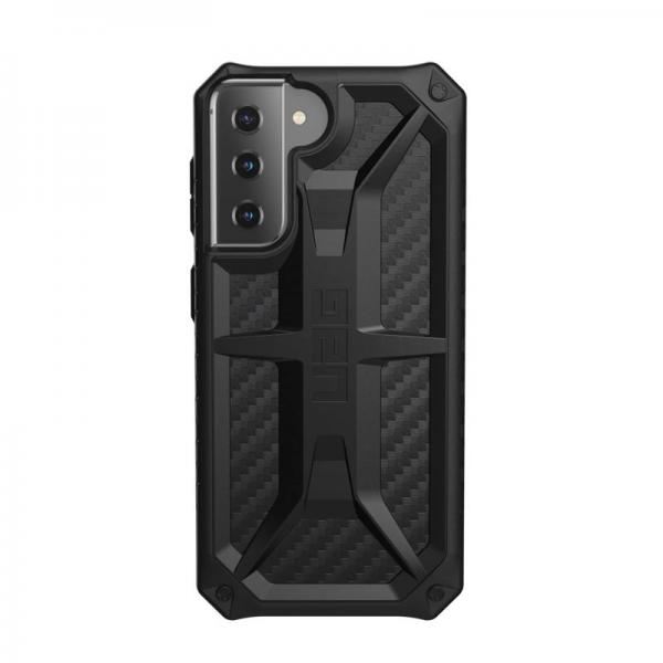 Carcasa UAG Monarch compatibila cu Samsung Galaxy S21 Carbon Fiber