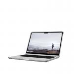 Carcasa laptop UAG U Lucent compatibila cu Macbook Air 13 inch M2 2022 Ice/Black