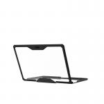 Carcasa laptop UAG Plyo compatibila cu Macbook Air 13 inch 2022 / 2023 / 2024, Transparent / Negru 19 - lerato.ro