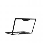 Carcasa laptop UAG Plyo compatibila cu Macbook Air 13 inch 2022 / 2023 / 2024, Transparent / Negru 20 - lerato.ro