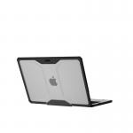 Carcasa laptop UAG Plyo compatibila cu Macbook Air 13 inch 2022 / 2023 / 2024, Transparent / Negru 9 - lerato.ro