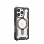 Carcasa UAG Plasma XTE cu Magsafe compatibila cu iPhone 16 Pro, Ash / Titanium 3 - lerato.ro