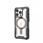 Carcasa UAG Plasma XTE cu Magsafe compatibila cu iPhone 16 Pro, Ash / Titanium 17 - lerato.ro