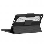 Husa cu tastatura UAG Rugged compatibila cu iPad 10.2 inch 2019 / 2020 / 2021, UK English, Negru 5 - lerato.ro