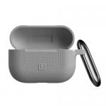 Carcasa UAG U Dot Silicone compatibila cu Apple AirPods 3, Gri 2 - lerato.ro