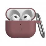 Carcasa UAG U Dot Silicone compatibila cu Apple AirPods 3, Mov 2 - lerato.ro