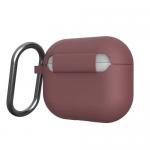 Carcasa UAG U Dot Silicone compatibila cu Apple AirPods 3, Mov 4 - lerato.ro