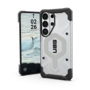 Carcasa UAG Pathfinder Clear cu MagSafe compatibila cu Samsung Galaxy S26 Ultra, Ice / Silver
