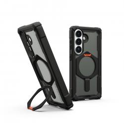 Carcasa UAG Plasma XTE cu MagSafe si Stand compatibila cu Samsung Galaxy S26, Negru / Portocaliu
