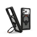 Husa UAG Plasma XTE 360 cu MagSafe compatibila cu iPhone 18 Pro / 17 Pro, Negru / Portocaliu 3 - lerato.ro