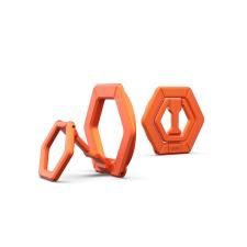 Suport universal pentru telefon UAG Magnetic Ring Stand, Compatibil MagSafe, Rotire 360 grade, Portocaliu