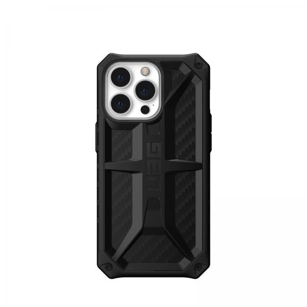 Carcasa UAG Monarch compatibila cu iPhone 13 Pro Carbon Fiber