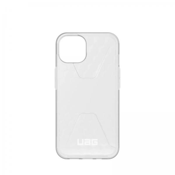Carcasa UAG Civilian compatibila cu iPhone 13 Frosted Ice 1 - lerato.ro