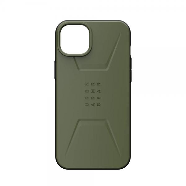 Carcasa UAG Civilian MagSafe compatibila cu iPhone 14 Plus Olive