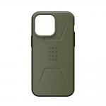 Carcasa UAG Civilian MagSafe compatibila cu iPhone 14 Pro Max Olive 2 - lerato.ro