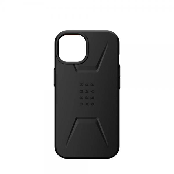 Carcasa UAG Civilian MagSafe compatibila cu iPhone 14 Black 1 - lerato.ro