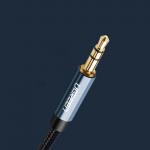 Cablu audio UGREEN AV112, 1x tata jack 3.5 mm la 1x tata jack 3.5 mm, 1.5m, Albastru 17 - lerato.ro
